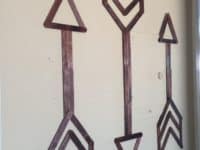 arrow wall art 200x150 10 Popsicle Sticks Crafts You Can Make On A Rainy Afternoon