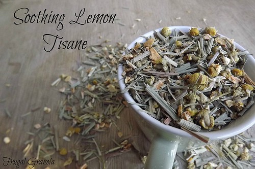 Soothing lemon tisane