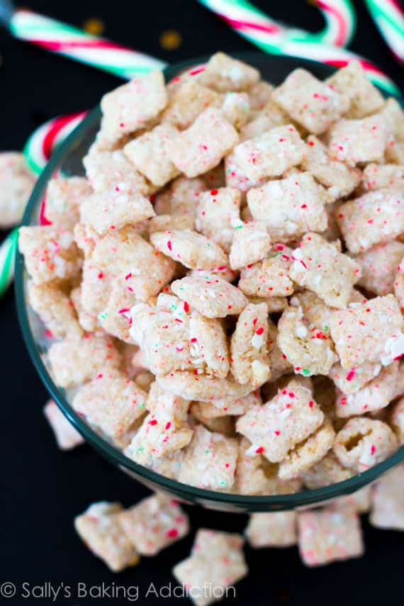 Christmas puppy chow