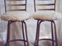 Fluffy Bar Stools 200x150 Trendy Furniture: Dashing DIY Bar Stools