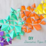 Frugal and Nifty DIY Paper Backdrops