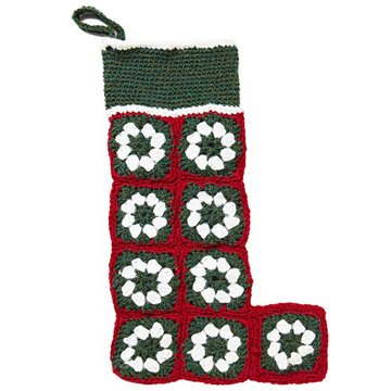 Granny square stocking