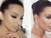 Kim Kardashian makeup 200x150 Celebrity Makeup: Channel Your Favorite Stars With These DIY Makeup Looks