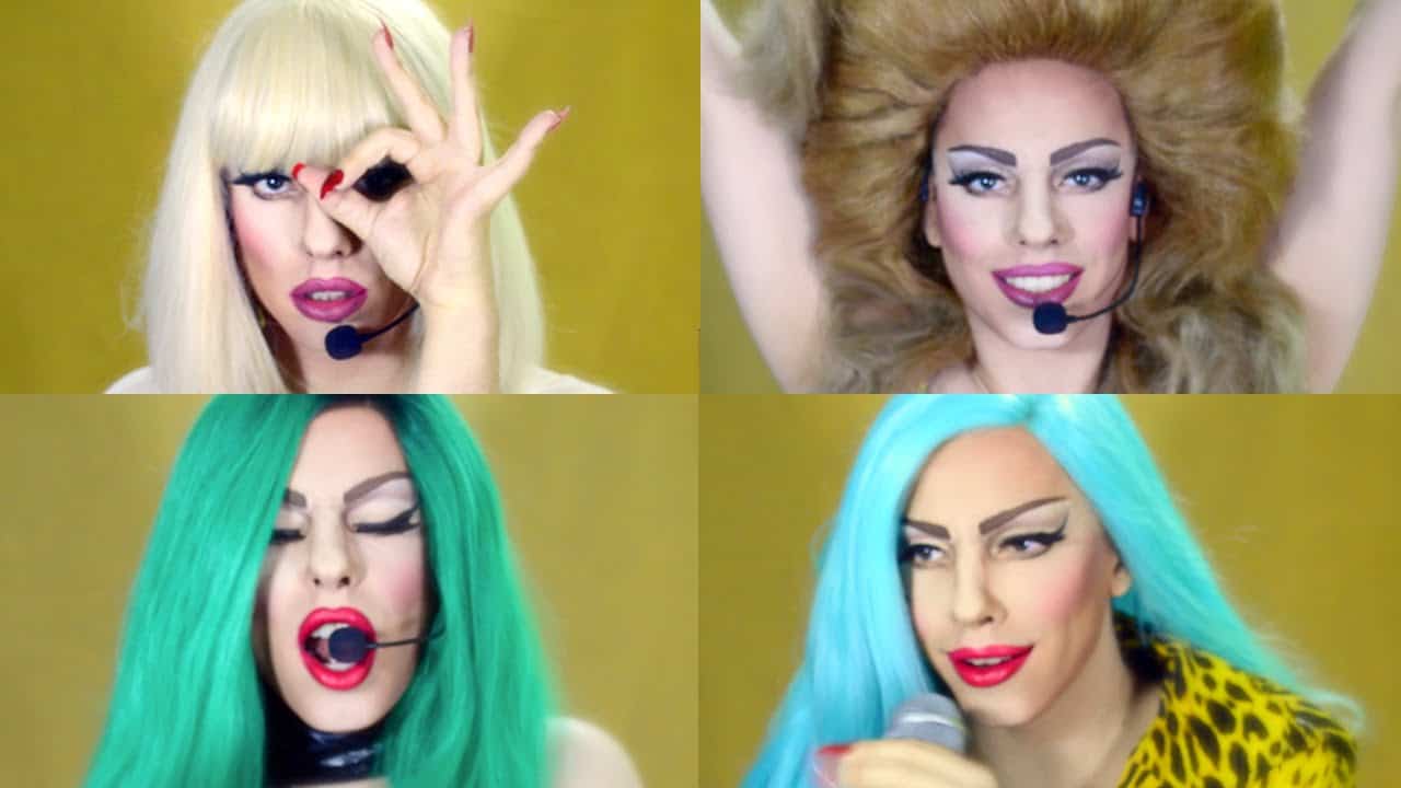 Lady Gaga makeup