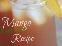 Mango Iced Tea 200x150 Sweet and Refreshing: Iced Tea Recipes that Bring Back Summer Nostalgia
