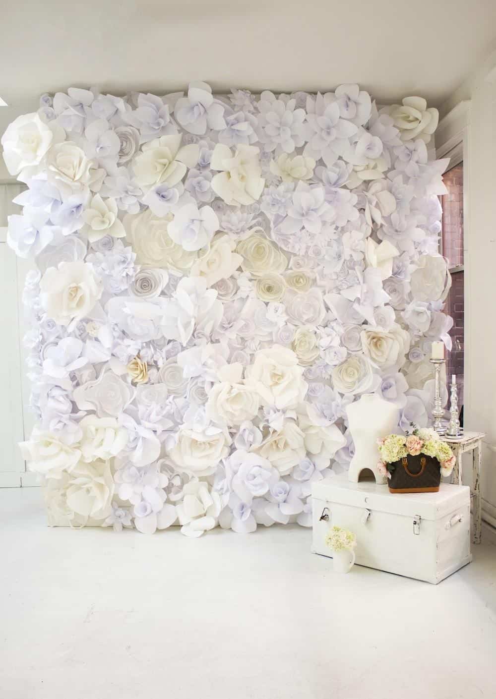 Paper Flower Wall