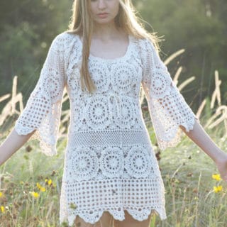 Crocheted Dress Patterns Just in Time for Christmas!