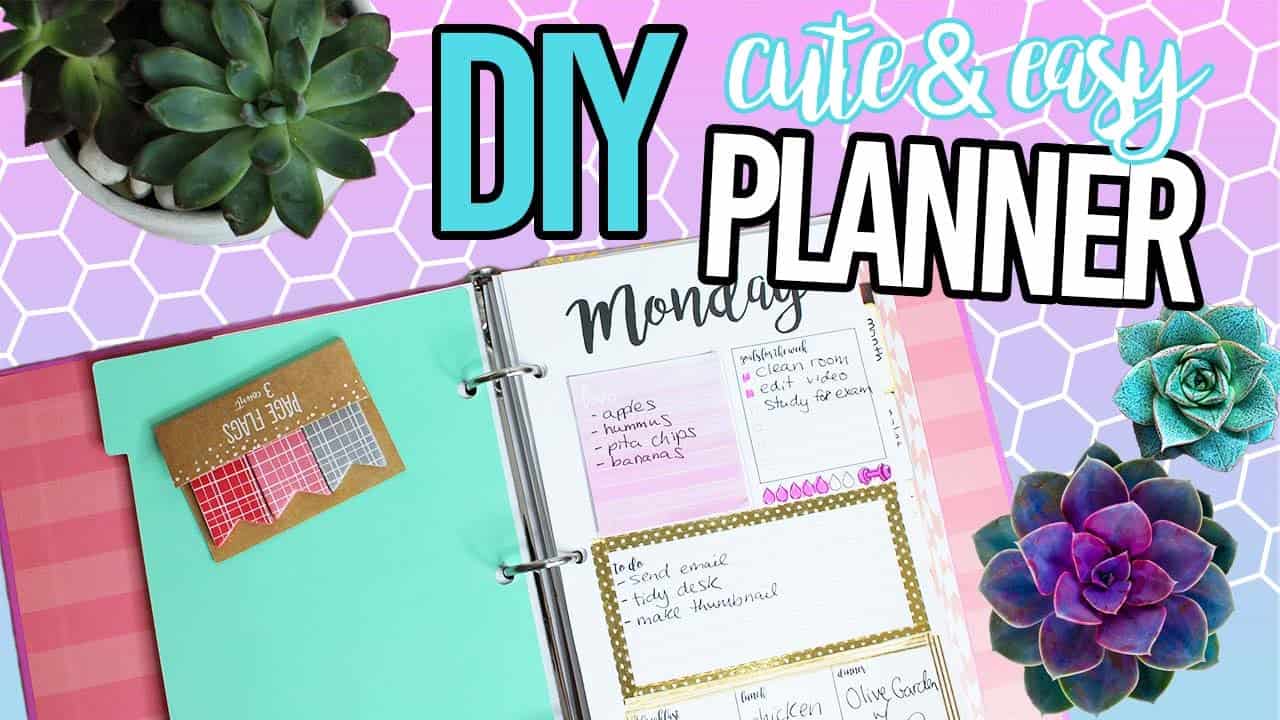 Cute & easy planner