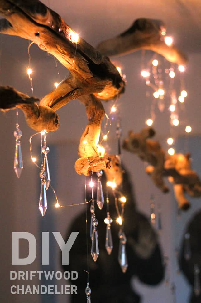 Driftwood chandelier