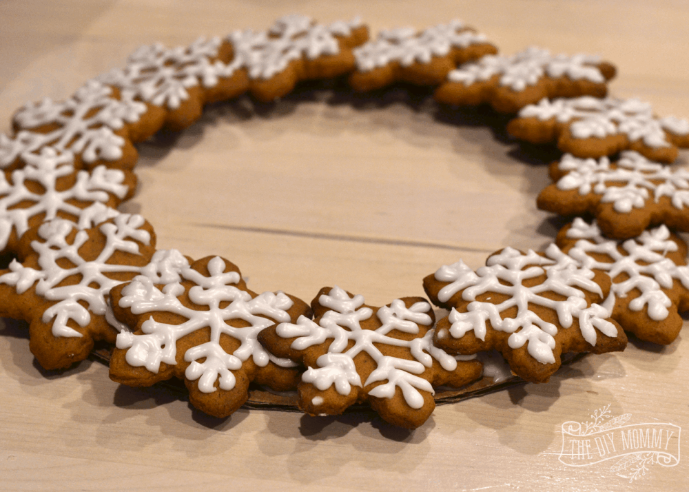 Gingerbread cookie wreath