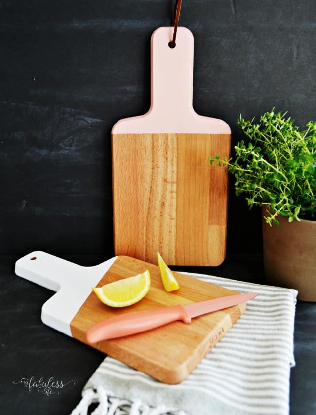 Painted cutting boards