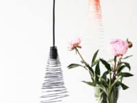 Wire lampshade 200x150 DIY Lampshades That Will Give Your Lamp a New Look