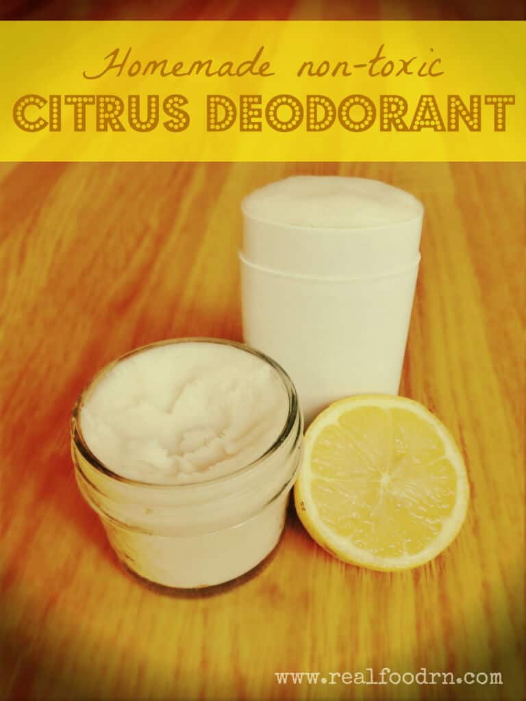 Citrus deodorant