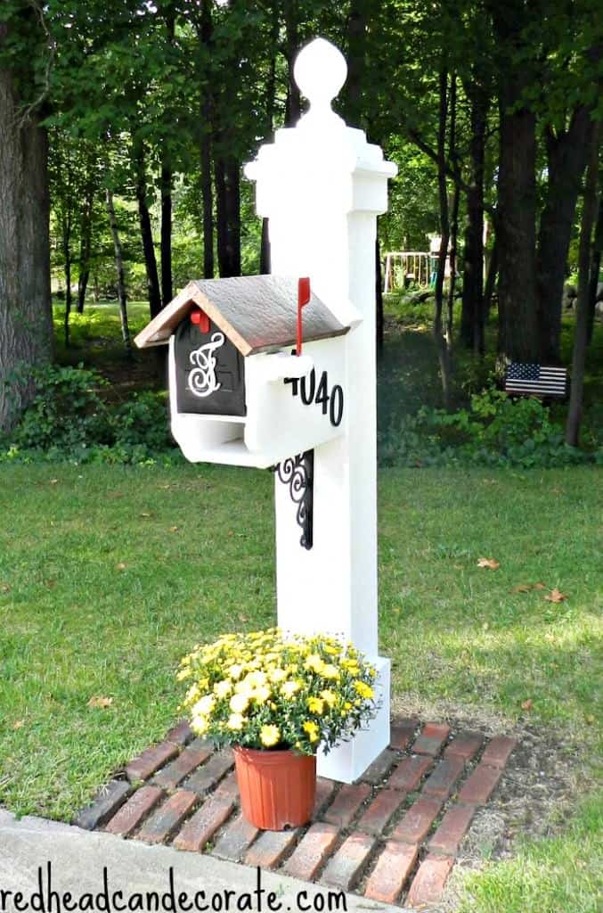 Painted mailbox