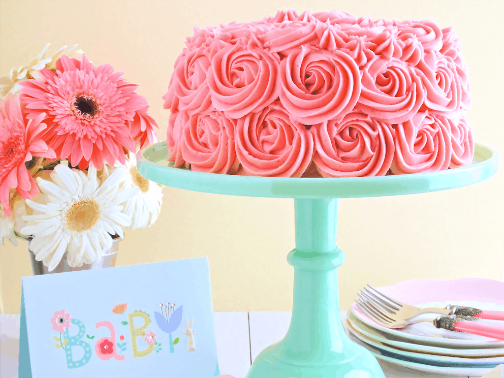Pink velvet cake