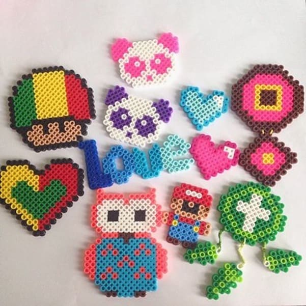 Purler beaded charms