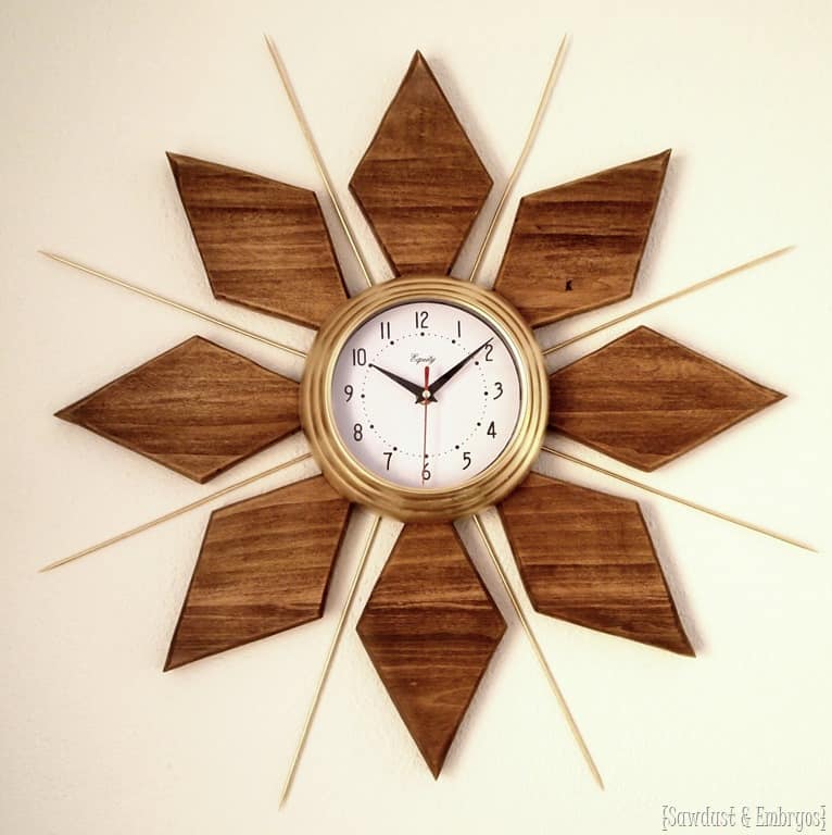 Starburst clock