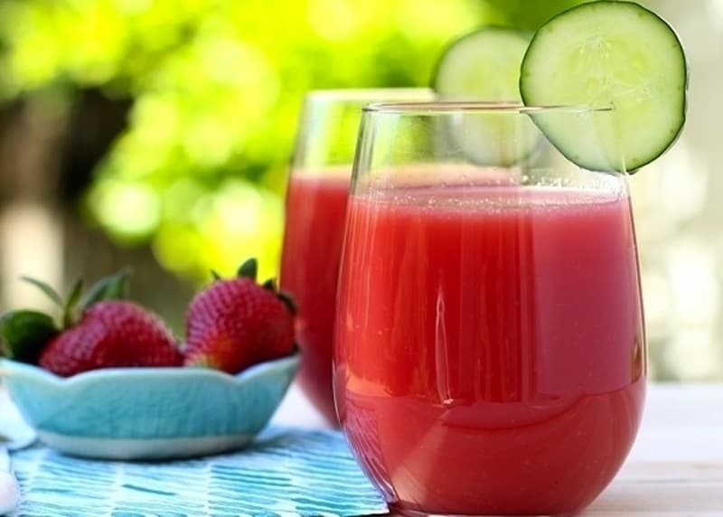 Berry good morning juice