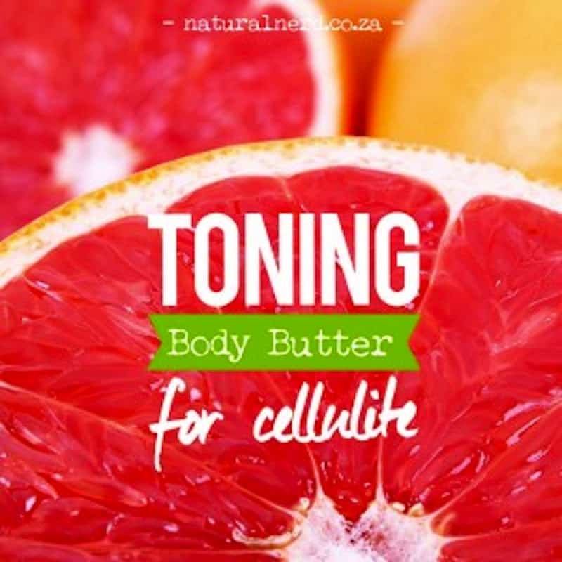 Citrus body butter for skin toning