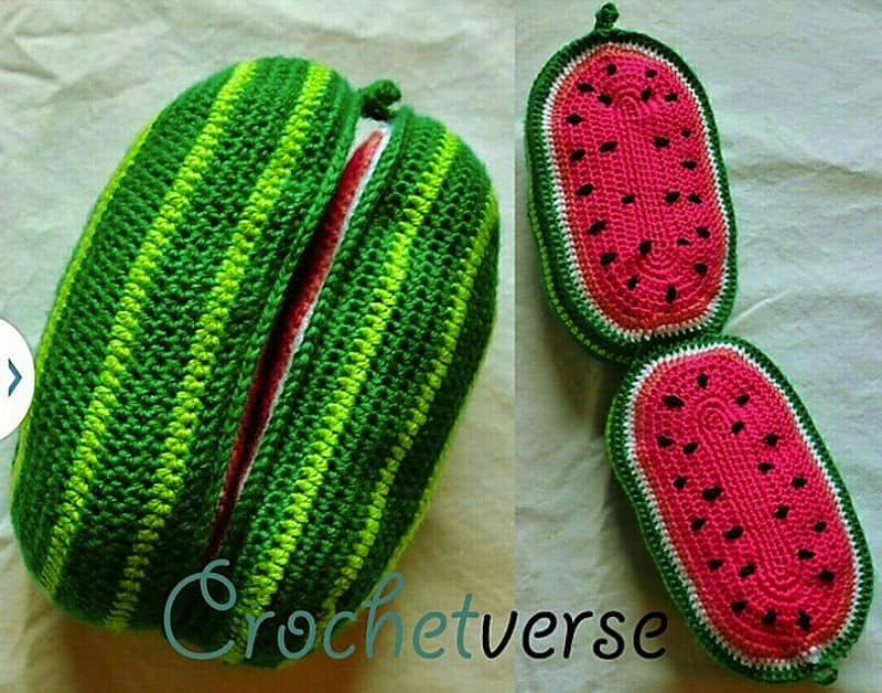 DIY Watermelon halves