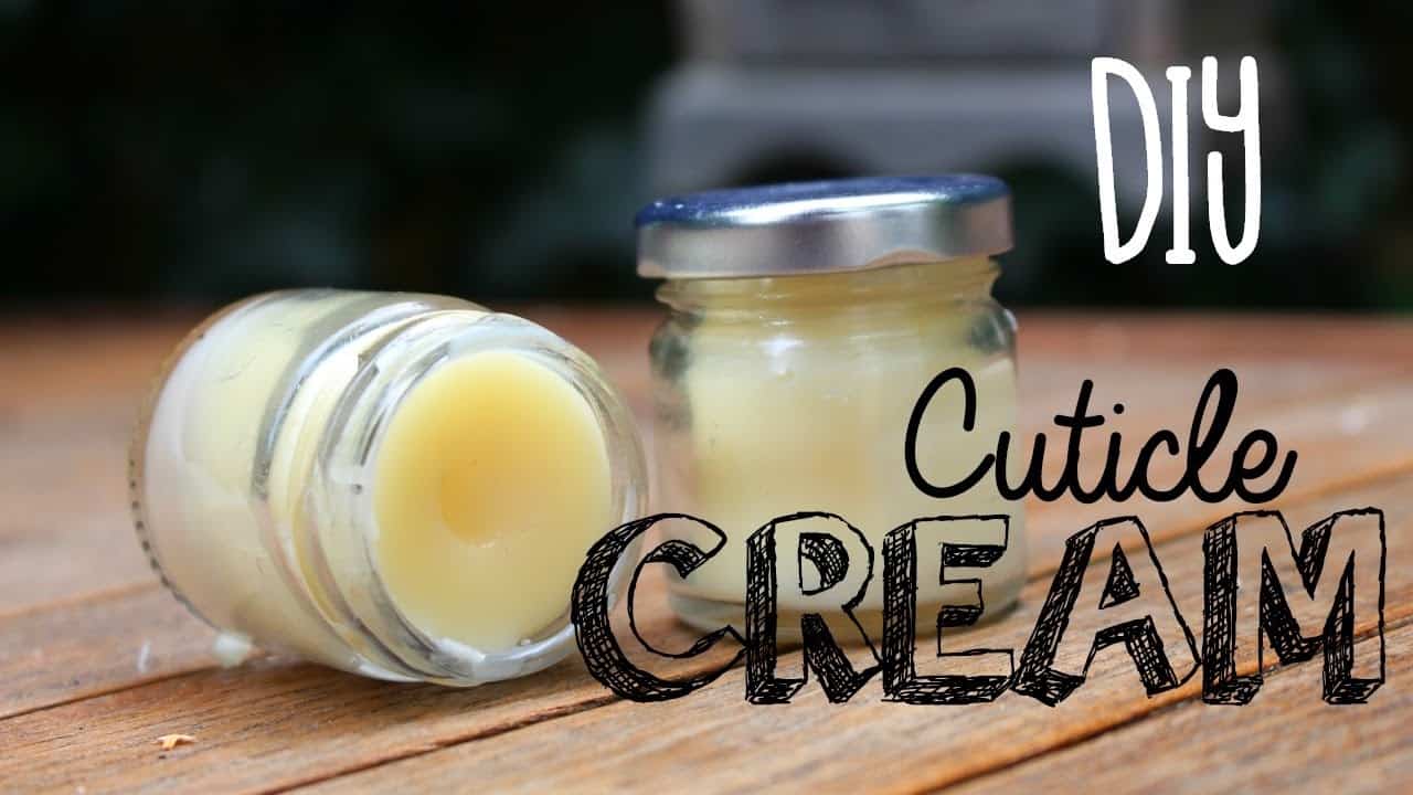 DIY cuticle cream