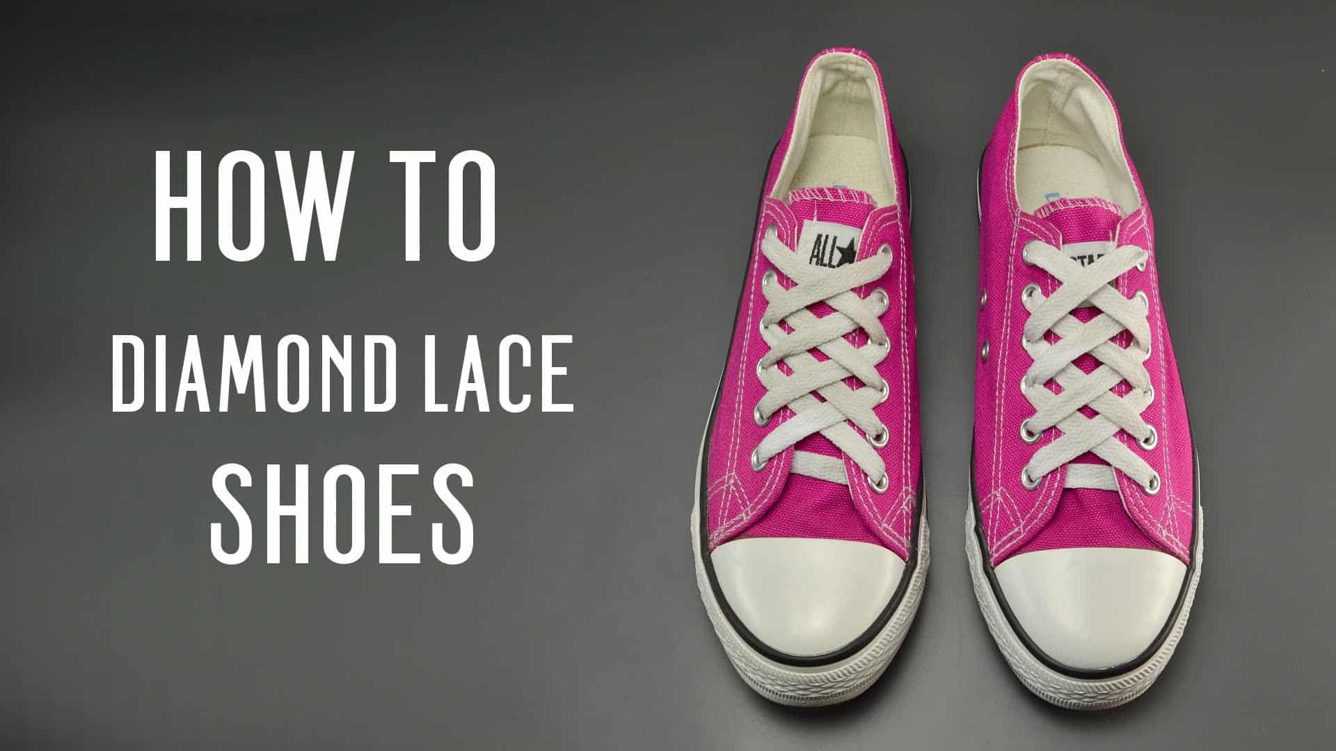 lace shoes ways diamond converse lacing vans shoe shoelace creative tutorial tie shoelaces laces tying different tutorials simple instruction learn