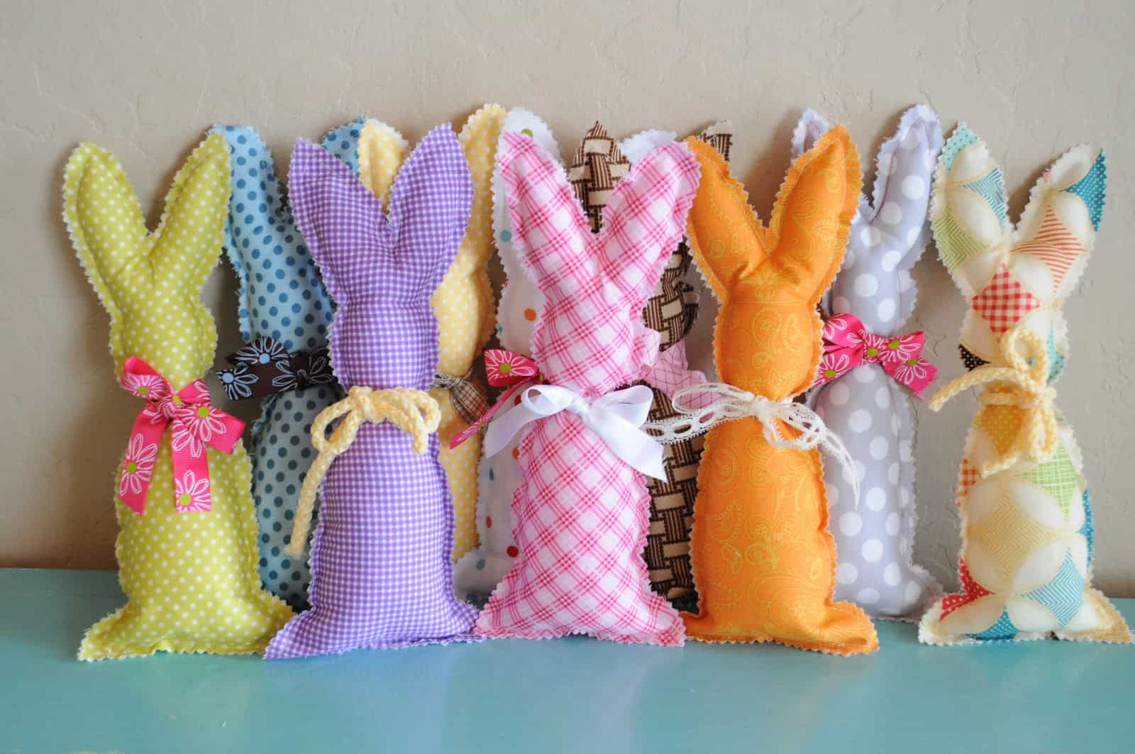 Fabric bunnies