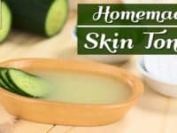 Homemade cucumber skin toner 200x150 Natural DIY Skin Remedies