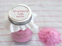 Pink grapefruit bath salts 200x150 A Homemade Luxury for Everyday: 15 Best Bath Salts for a Rejuvenating Dip