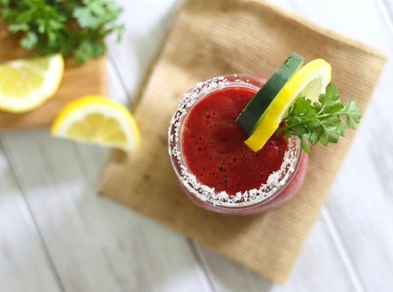 Vegetable juice cocktail