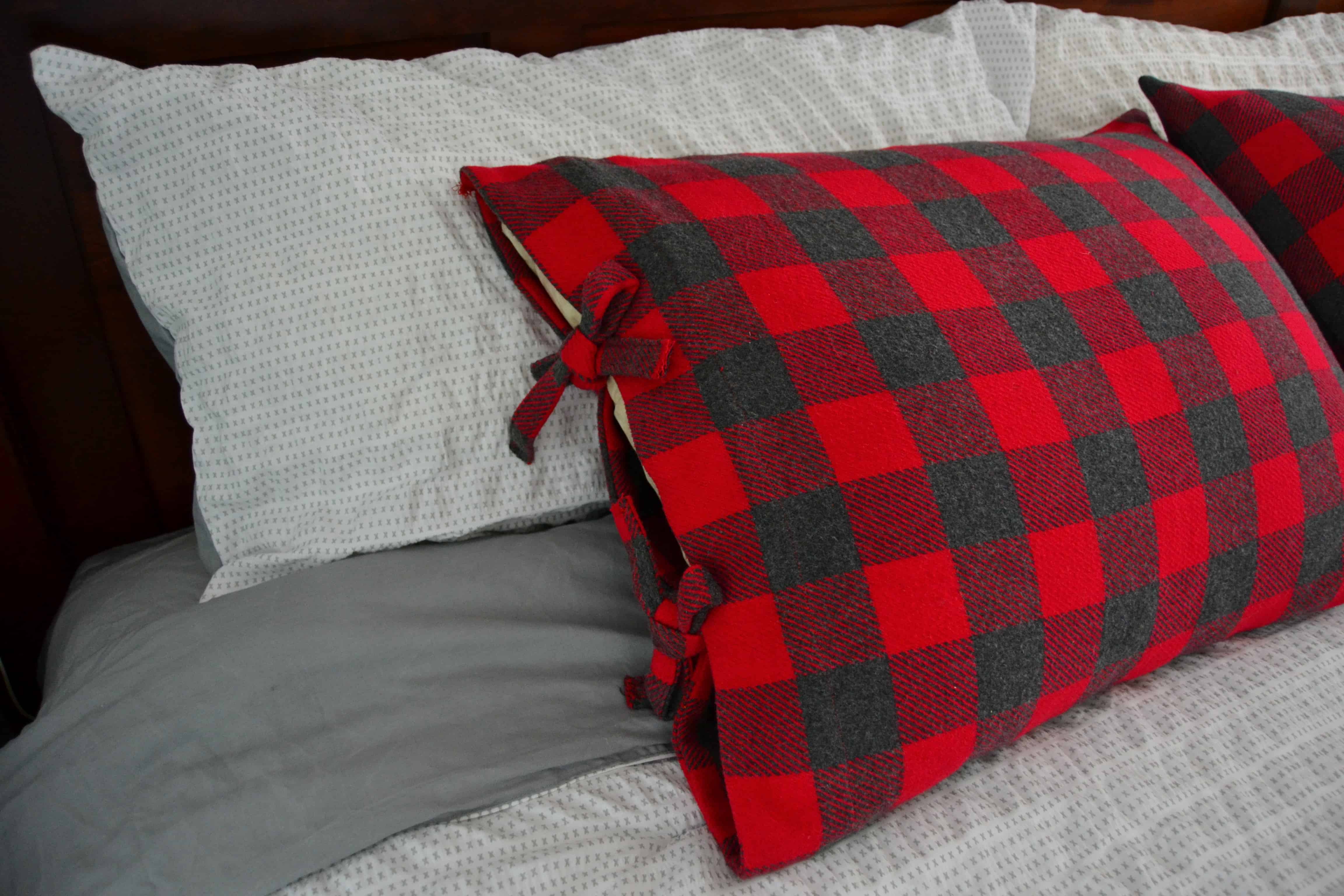 Flannel pillow cases