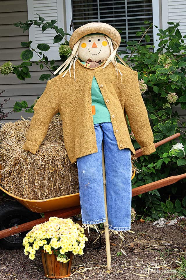 Lady scarecrow
