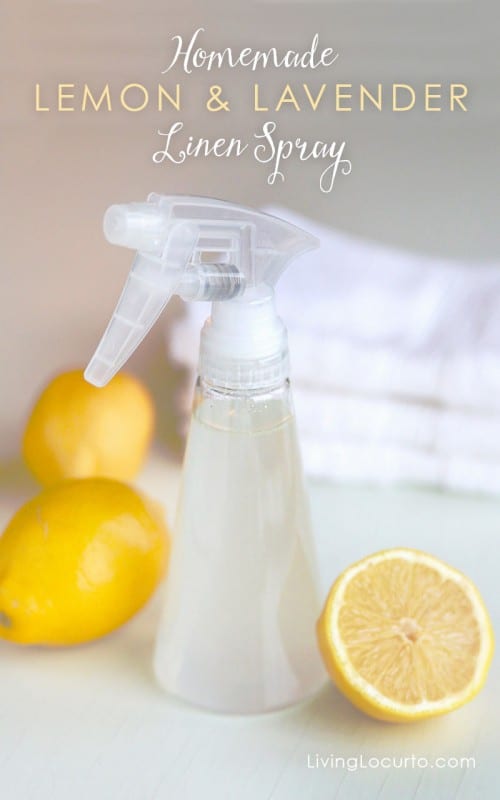 Lemon linen spray
