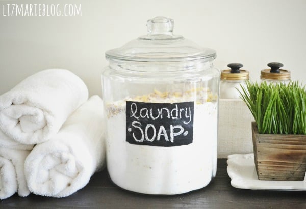 Scented laundry soap