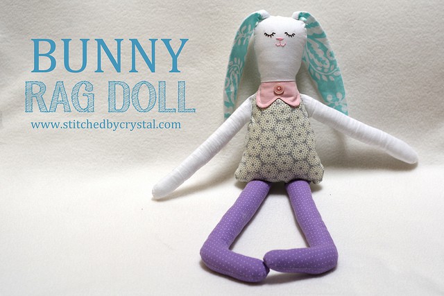 Bunny rag doll