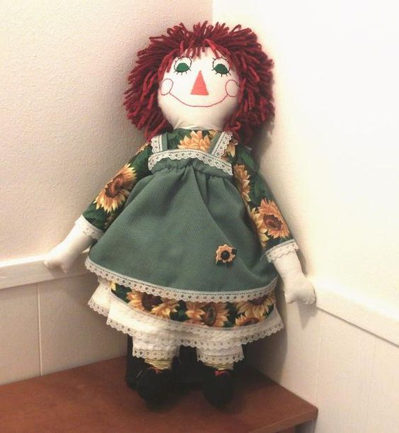 DIY Raggedy Ann doll