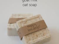 DIY goat milk oatmeal soap 200x150 Rejuvenating your Senses: Homemade Soap Recipes