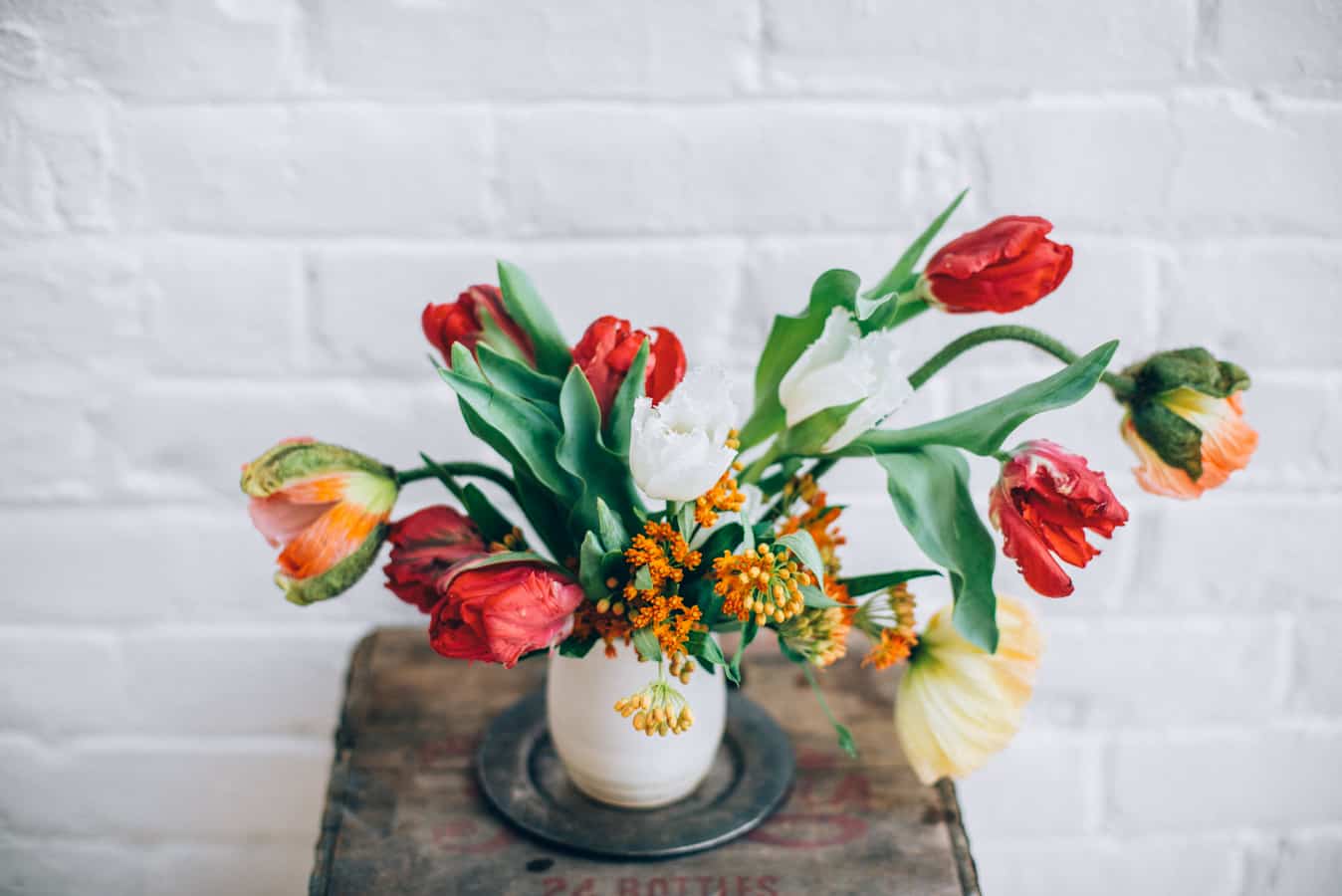 Dutch inspired flower arrangement