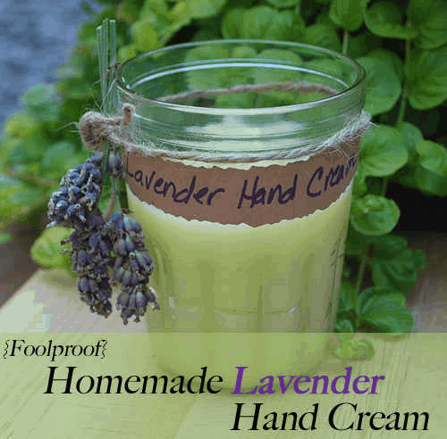 Extra nourishing lavender hand cream