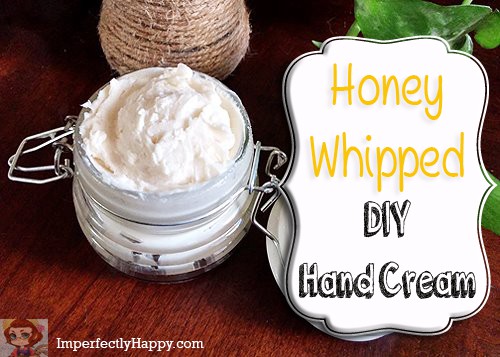 Honey whipped DIY hand cream