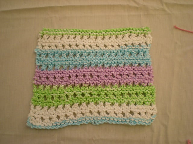 Knit Dish Cloth