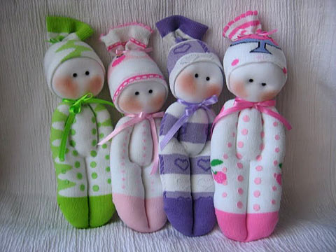 Little sock dolls