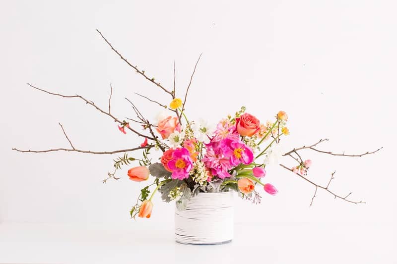 Versatile flower arrangement