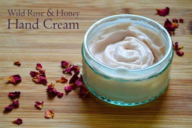 Wild rose and honey hand cream
