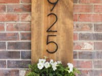  Welcome Home: Innovative DIY House Number Signs