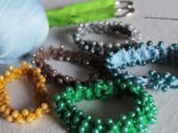 Beaded crochet cuff bracelet 200x150 Weaving Together your Style: DIY Beaded Crochet Patterns