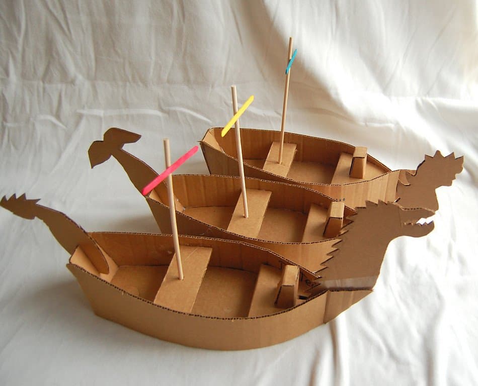Cardboard ships