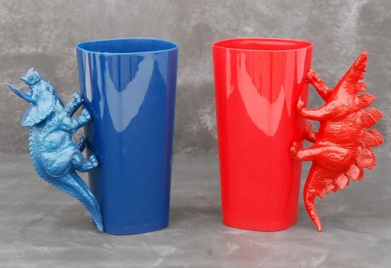 Dinosaur cups