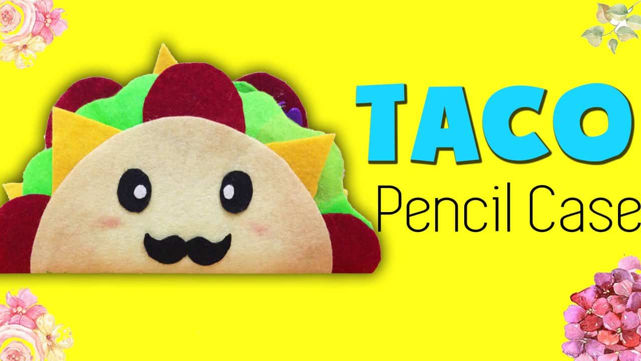 Taco pencil case