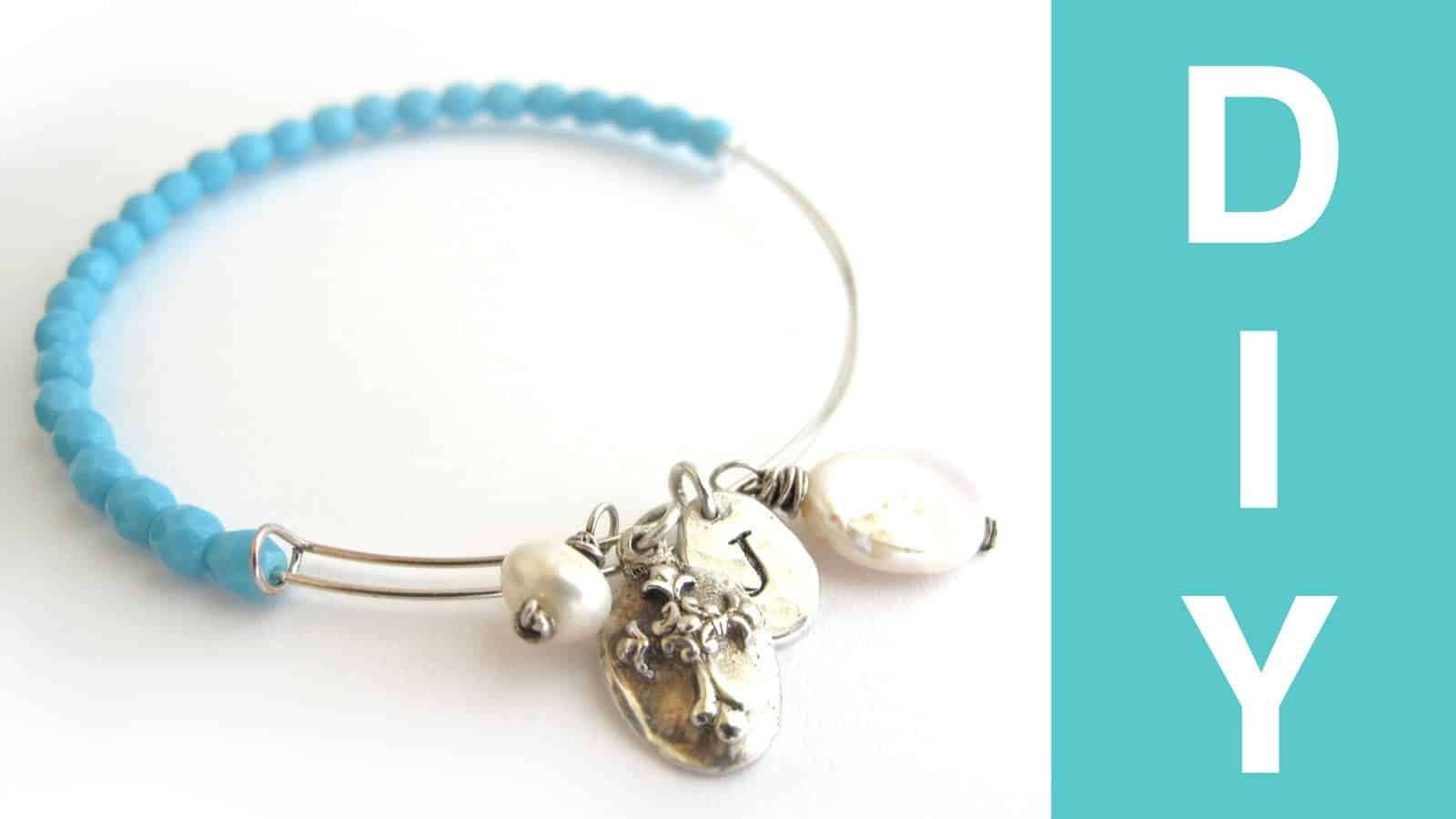 DIY Wire Love Bracelet With Tassel  Styleoholic